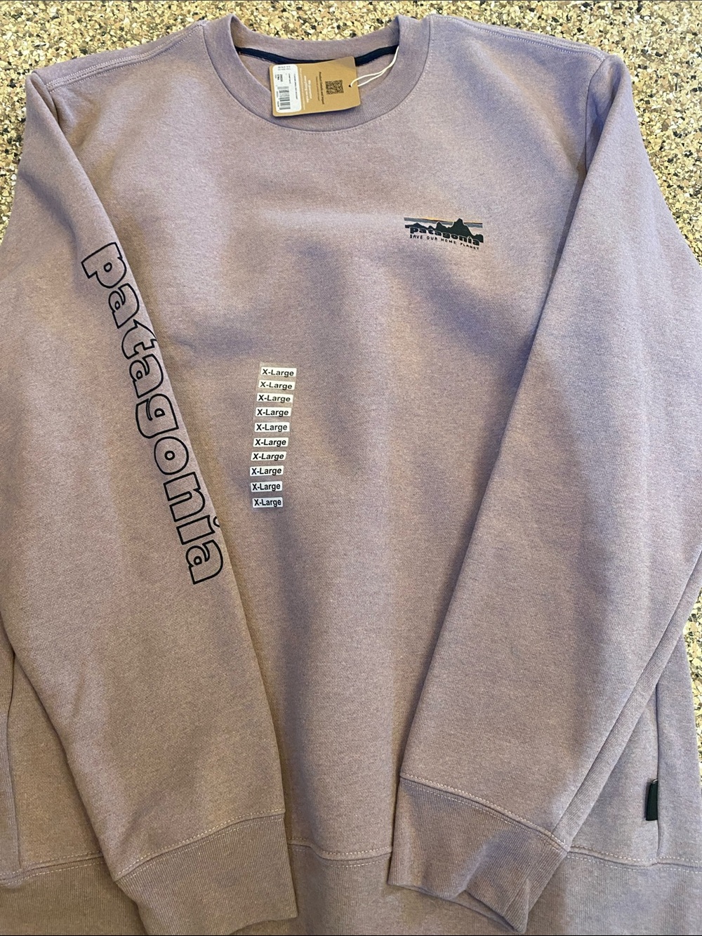 Patagonia Crewneck Sweatshirt - Lavender